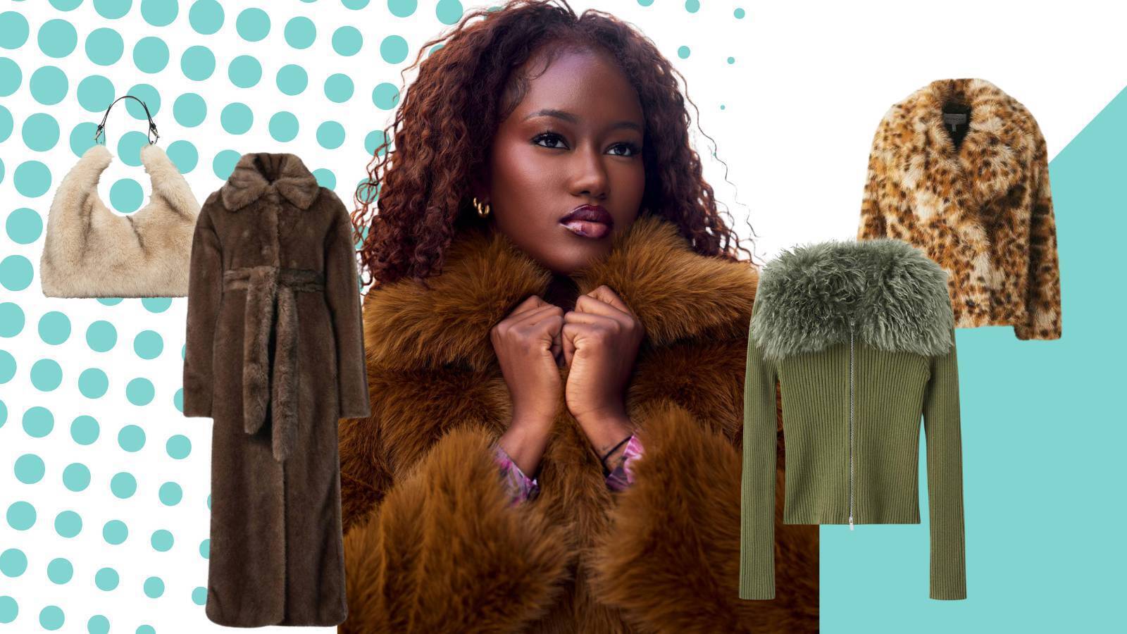 Nine new ways to wear faux fur this season