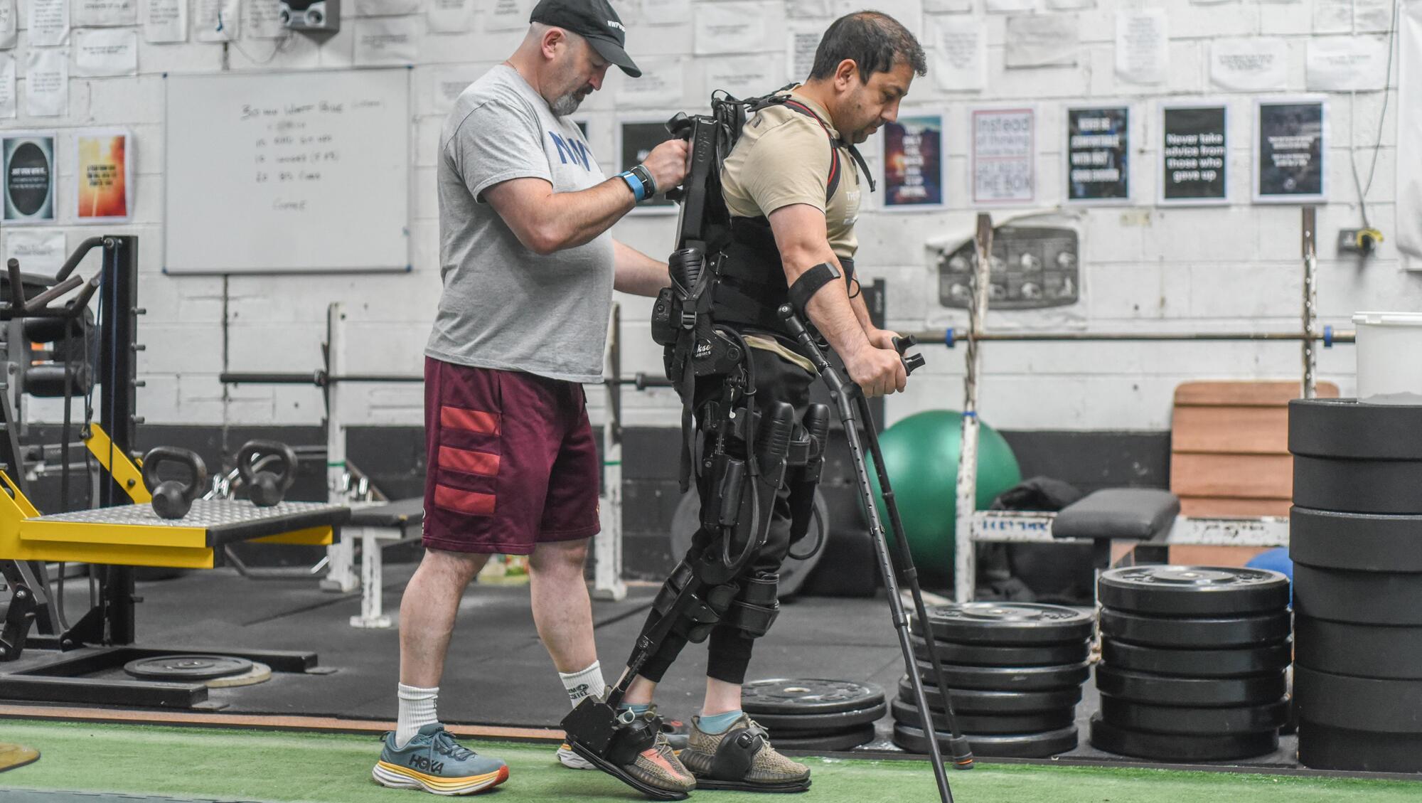 Gym owner helping 'as many people as we can' with hi-tech equipment for wheelchair users and long-covid sufferers