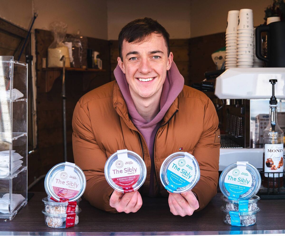 Matthew Collins, Sibly Food Co, Ballydesmond, Co Cork, whose award-winning healthy snack brand has gained nationwide popularity. 