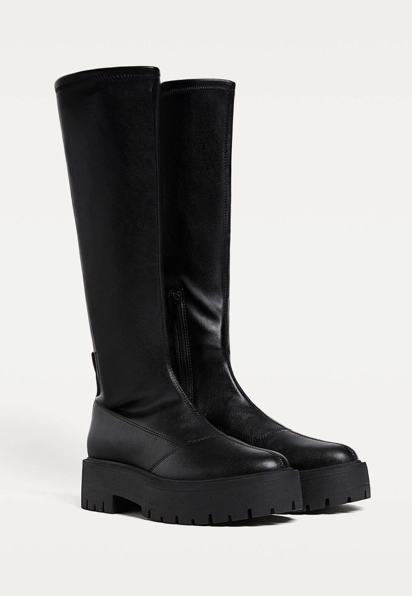 Fashion Chunky Boots, €49.99, Stradivarius. Fashion Chunky Boots, €49.99, Stradivarius.