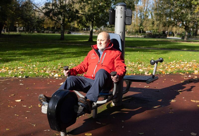 John Foley in Lloyd's Town Park, Tullamore, Co. Offaly. Ger Rogers Photography John Foley in Lloyd's Town Park, Tullamore, Co. Offaly. Ger Rogers Photography