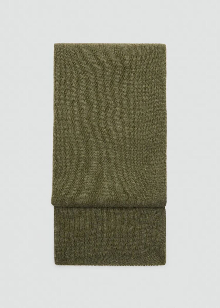 Oversized Cashmere Scarf, €89.99, Mango. Oversized Cashmere Scarf, €89.99, Mango.