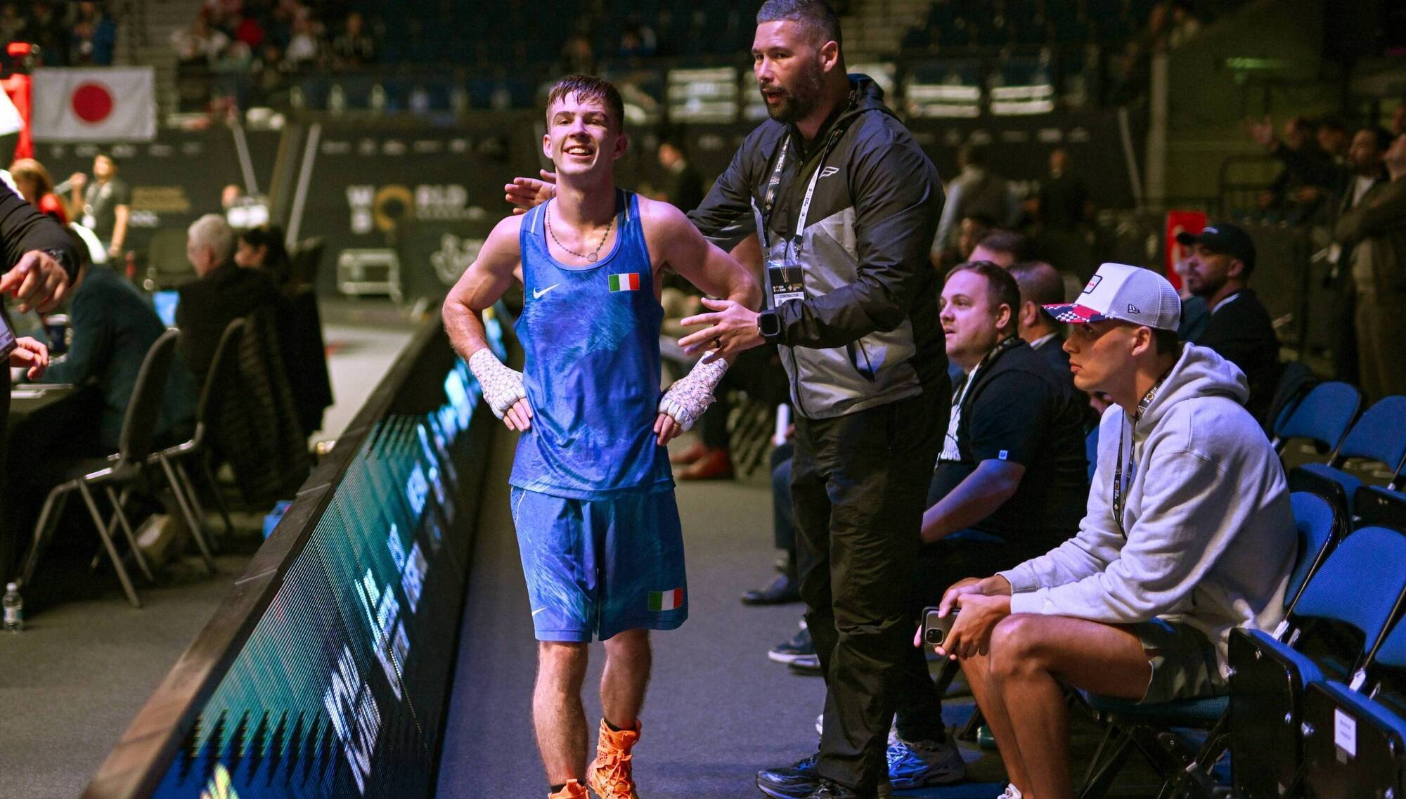 Patsy Joyce already making a name for himself in the ring