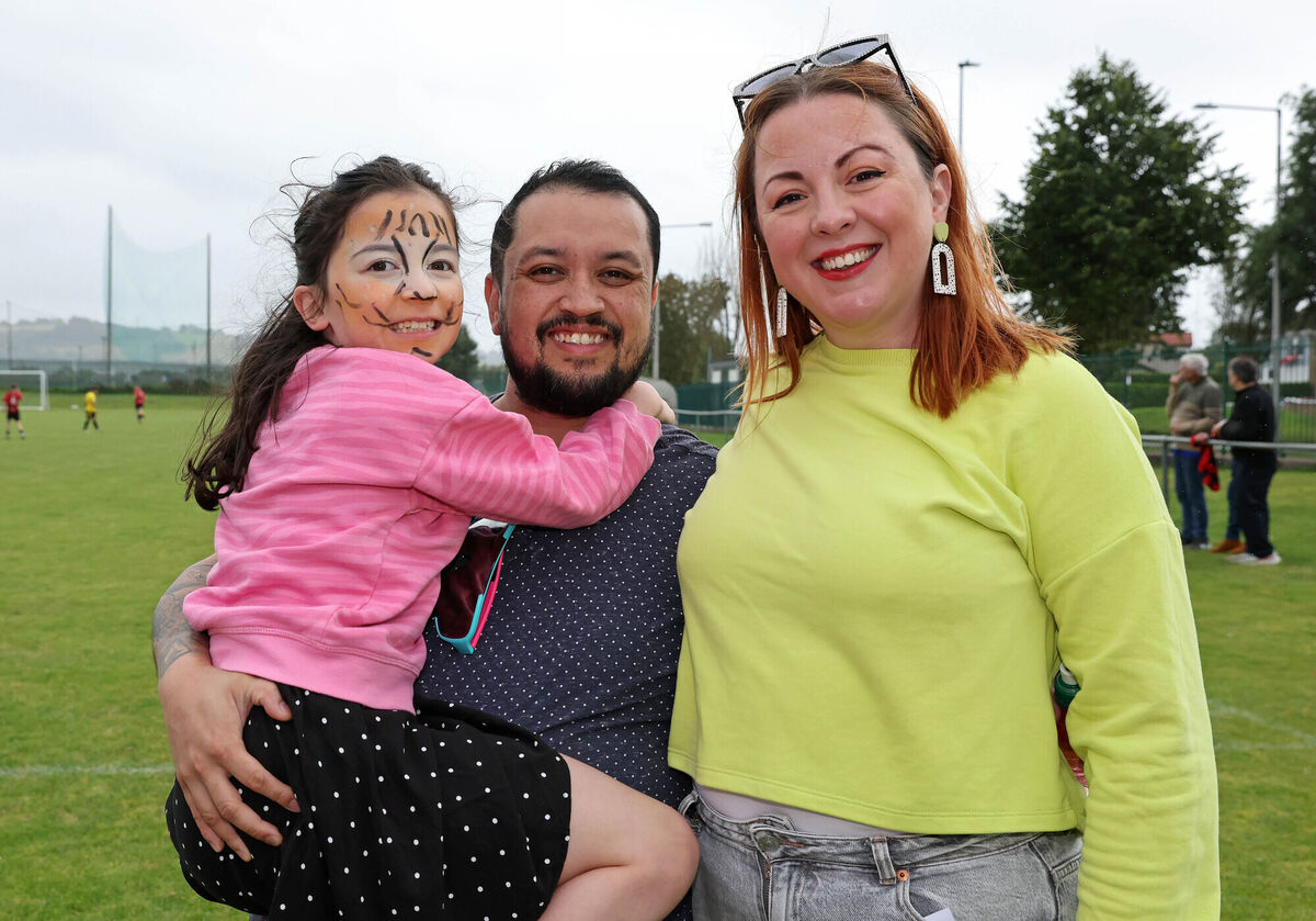 Lila, Gabe and Ezara Ahern Easter. Picture: Jim Coughlan.