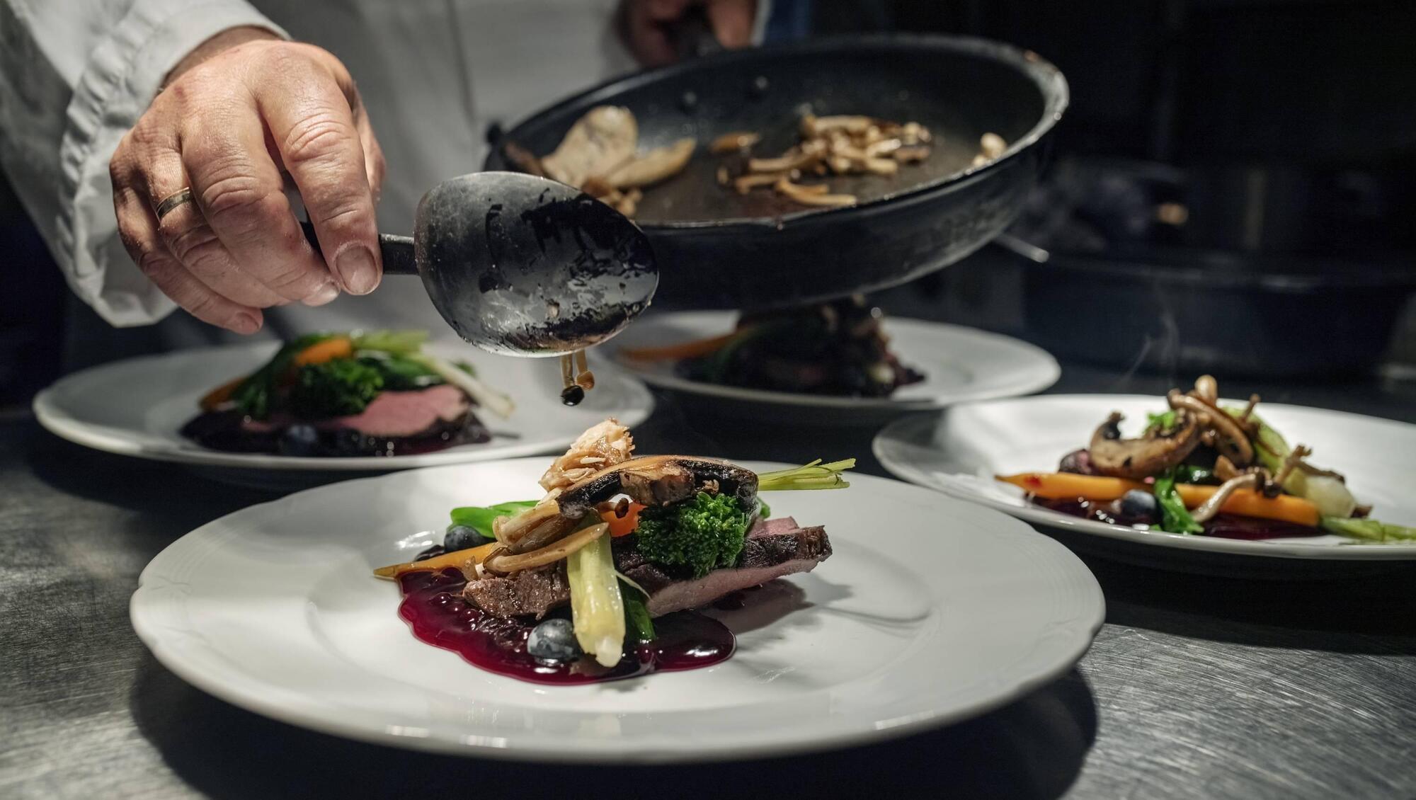 Cook with a chef’s larder