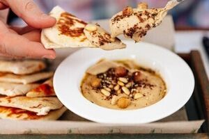 Ballyboley Dexter Beef Tallow grilled flatbread