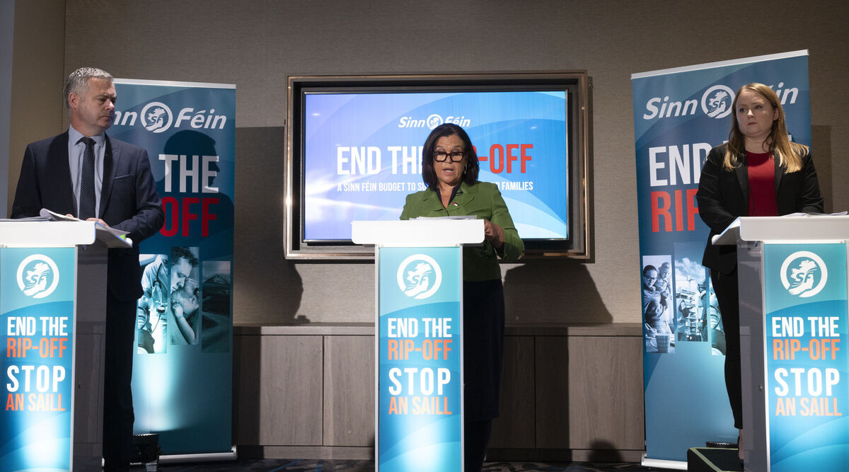 In recent years, the Shinners have veered right on  immigration and climate, most likely in response to a perception that elements of the electorate have also. Picture: Sam Boal/Collins