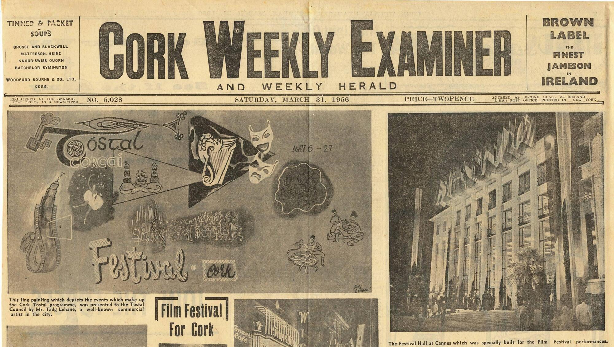 'It brings the city alive': Memories of Cork Film Festival on its 70th anniversary