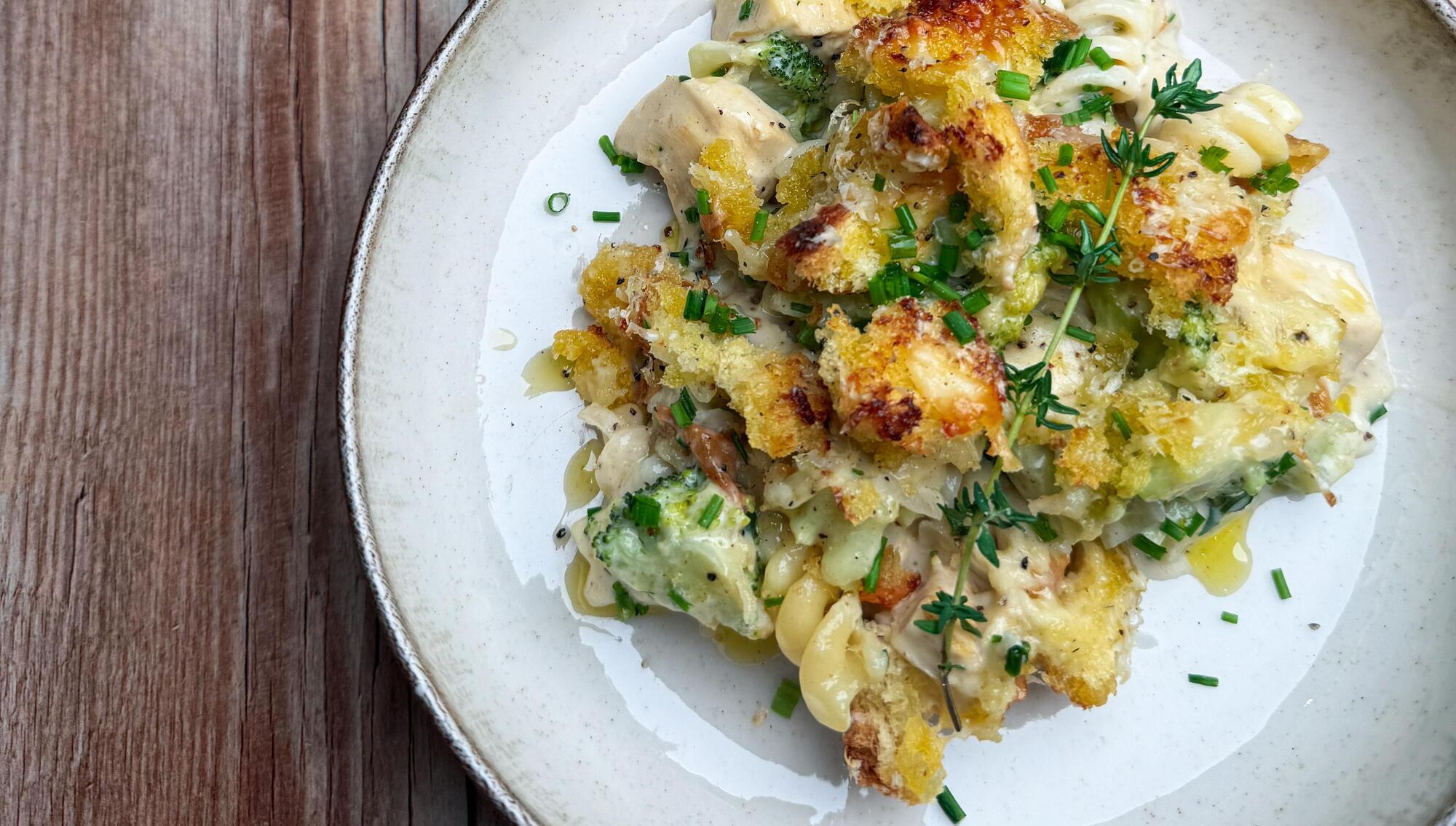 Sarah Butler: Creamy pasta bake and sweet potato wedges for easy family meals