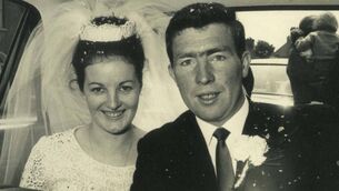 <p>Mary 'May' McGee and Seámus McGee on their wedding day.  </p> <p>Mary 'May' McGee and Seámus McGee on their wedding day.  </p>