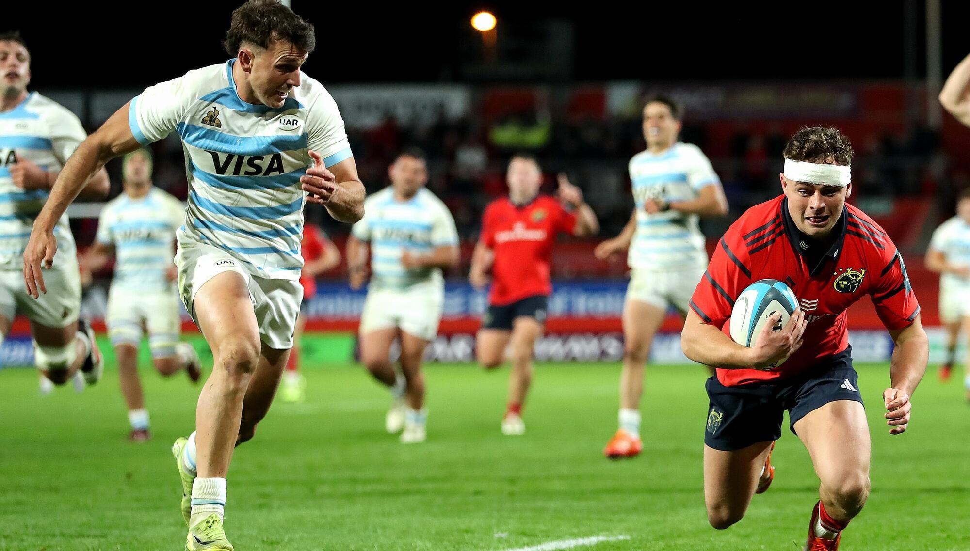 Butler shines as five-try Munster topple physical Argentina second-string