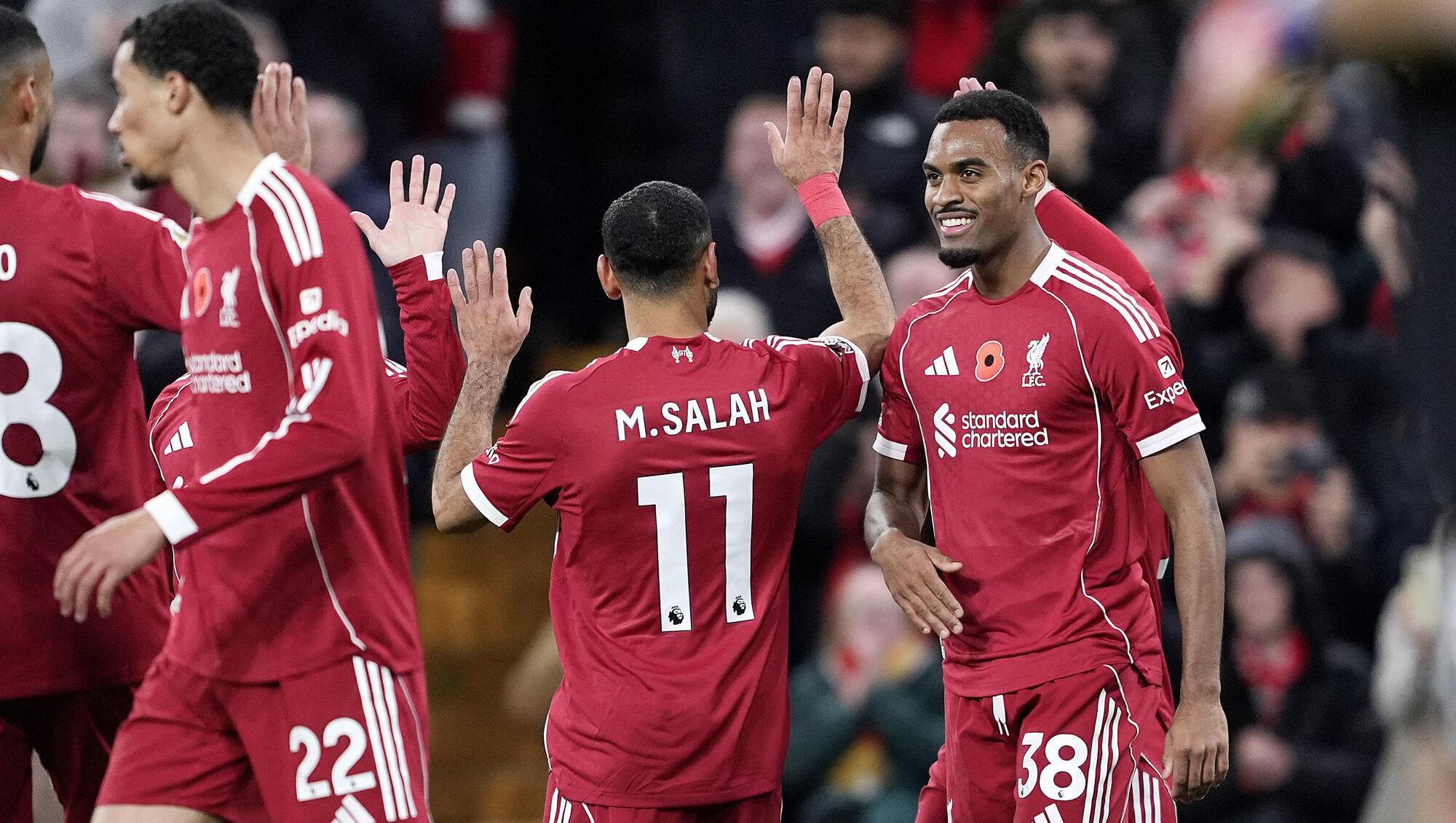 Liverpool back to winning ways as Salah marks occassion with landmark goal