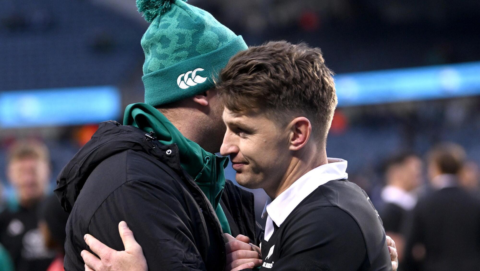 Beauden Barrett will support Tadhg Beirne 'in terms of mitigating whatever happens next'