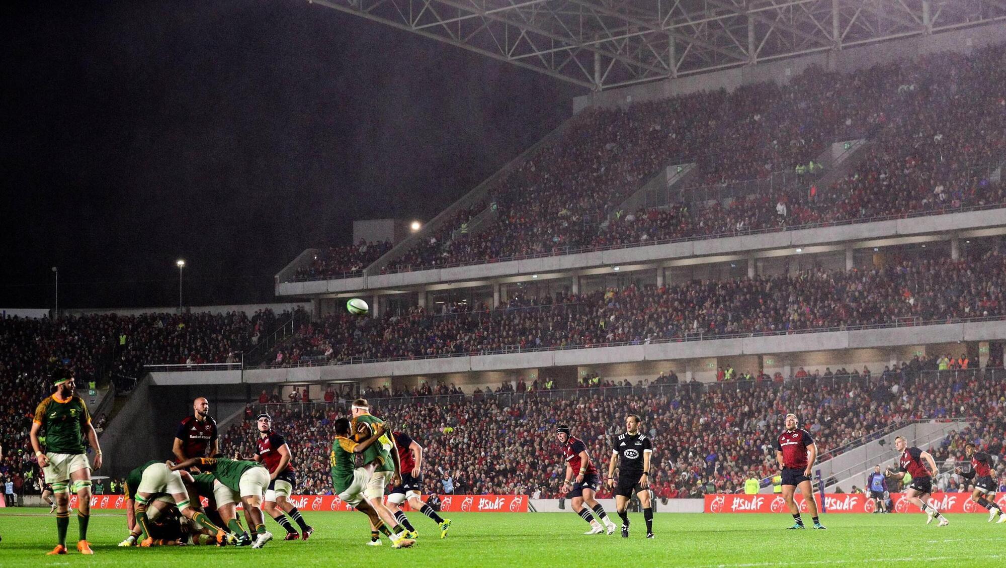 Munster to play in Páirc Uí Chaoimh due to low first-round attendances in Thomond Park