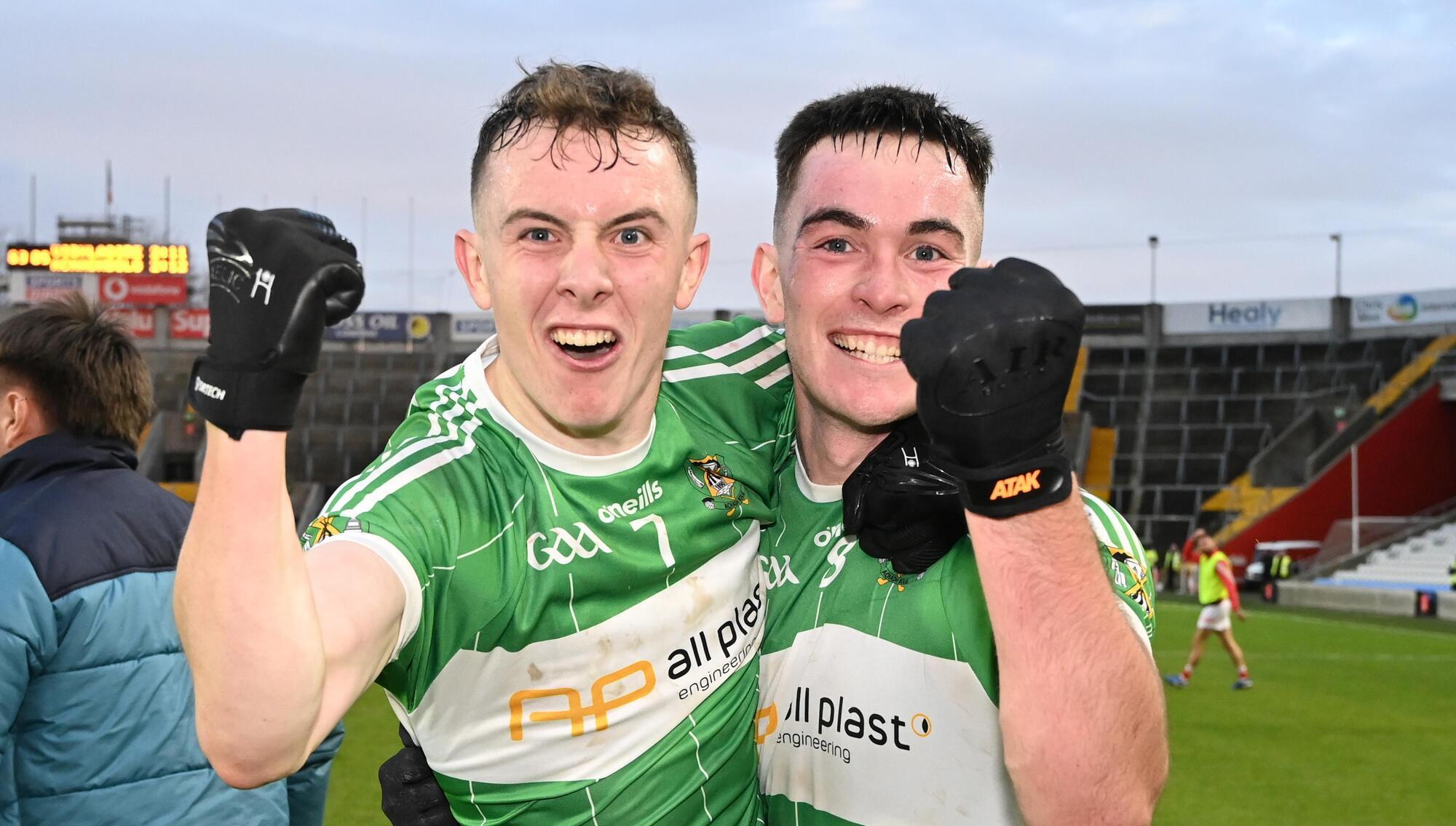 Aghabullogue happy to keep fight going on two fronts