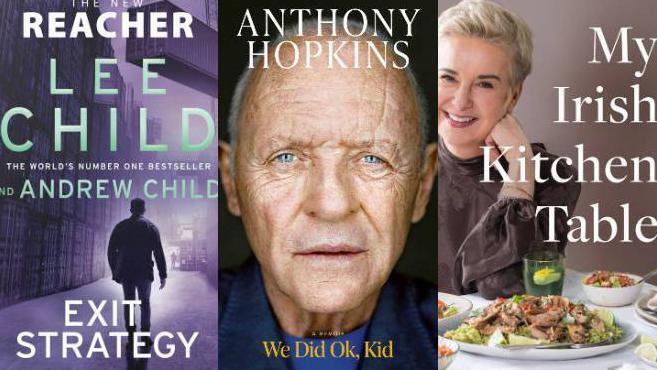 10 new books for November: Lee Child, Anthony Hopkins, and more... 