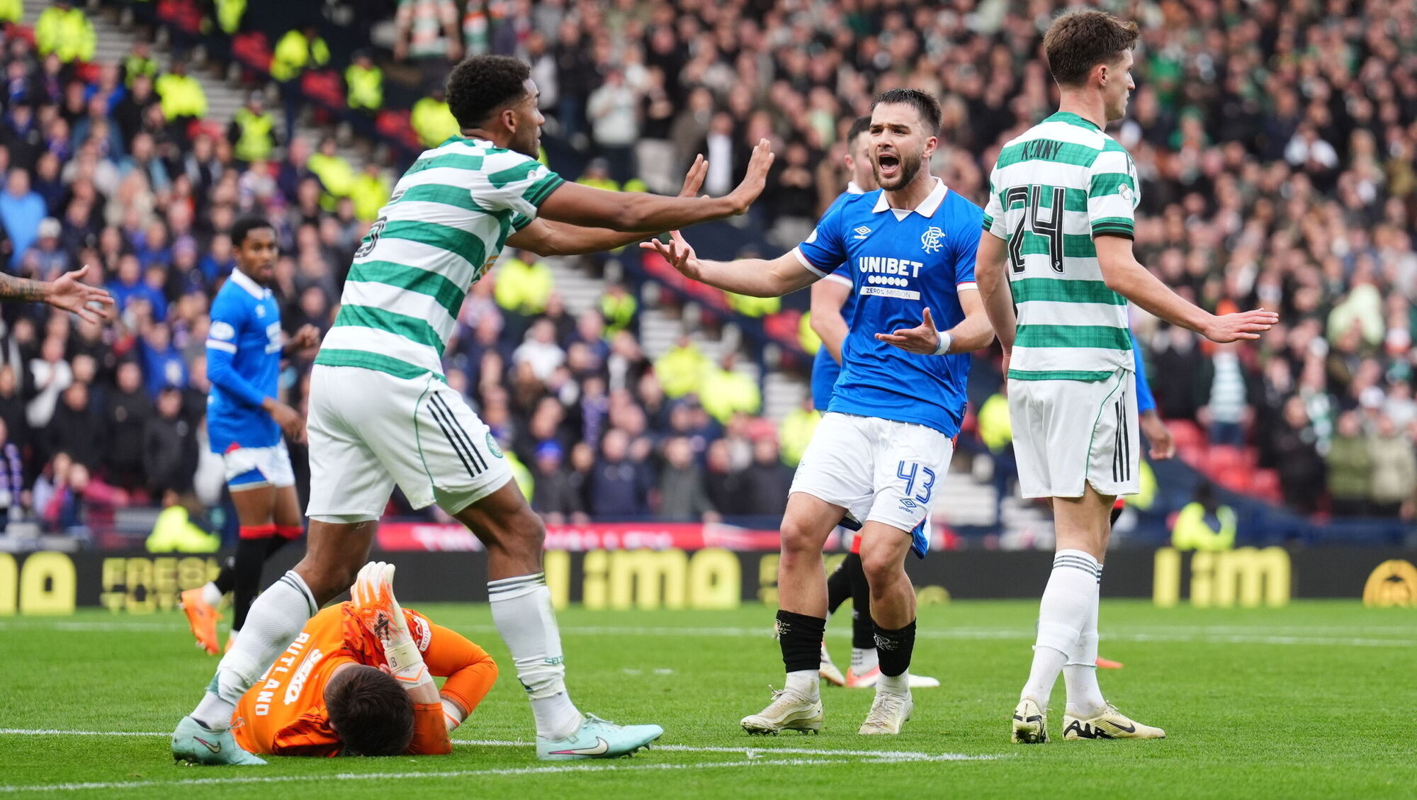 Rangers 'unsatisfied' with state of Scottish refereeing after Celtic defeat
