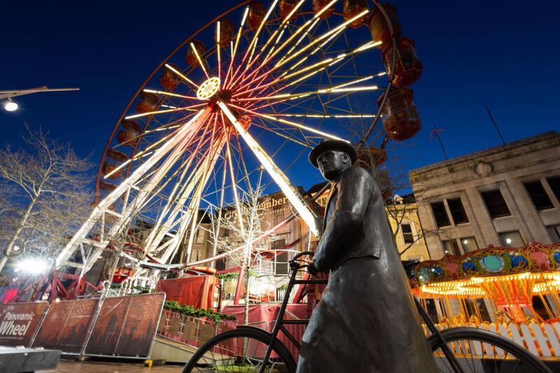 The Ferris Wheel will open on Grand Parade on Friday, November 28.