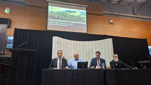 <p>IFA hosted a national meeting regarding Nitrates Derogation, which saw Minister of Agriculture Martin Heydon give an address and answer questions from the crowd.</p> <p>IFA hosted a national meeting regarding Nitrates Derogation, which saw Minister of Agriculture Martin Heydon give an address and answer questions from the crowd.</p>