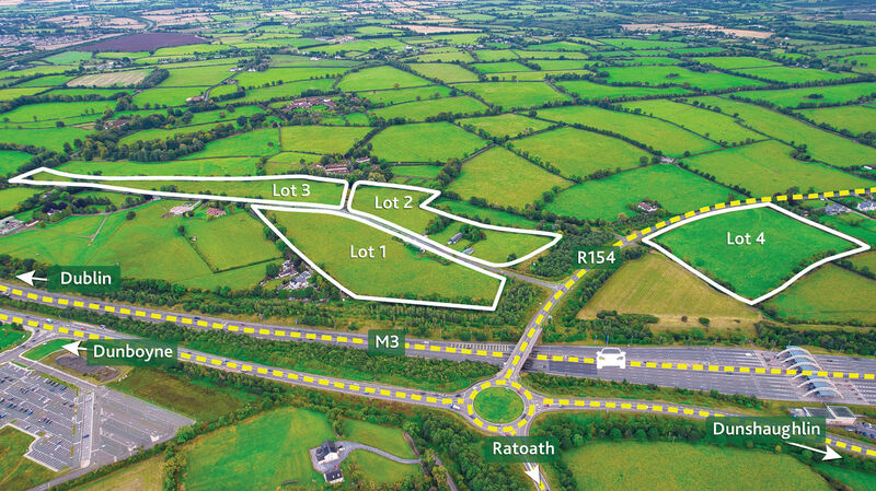 The 43.4-acre holding at Piercetown enjoys a huge amount of road frontage. The 43.4-acre holding at Piercetown enjoys a huge amount of road frontage.