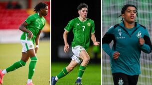 <p>ONES TO WATCH: Jaden Umeh, Rory Finneran and Victor Ozhianvuna are three stars to watch at the U17 World Cup. </p>