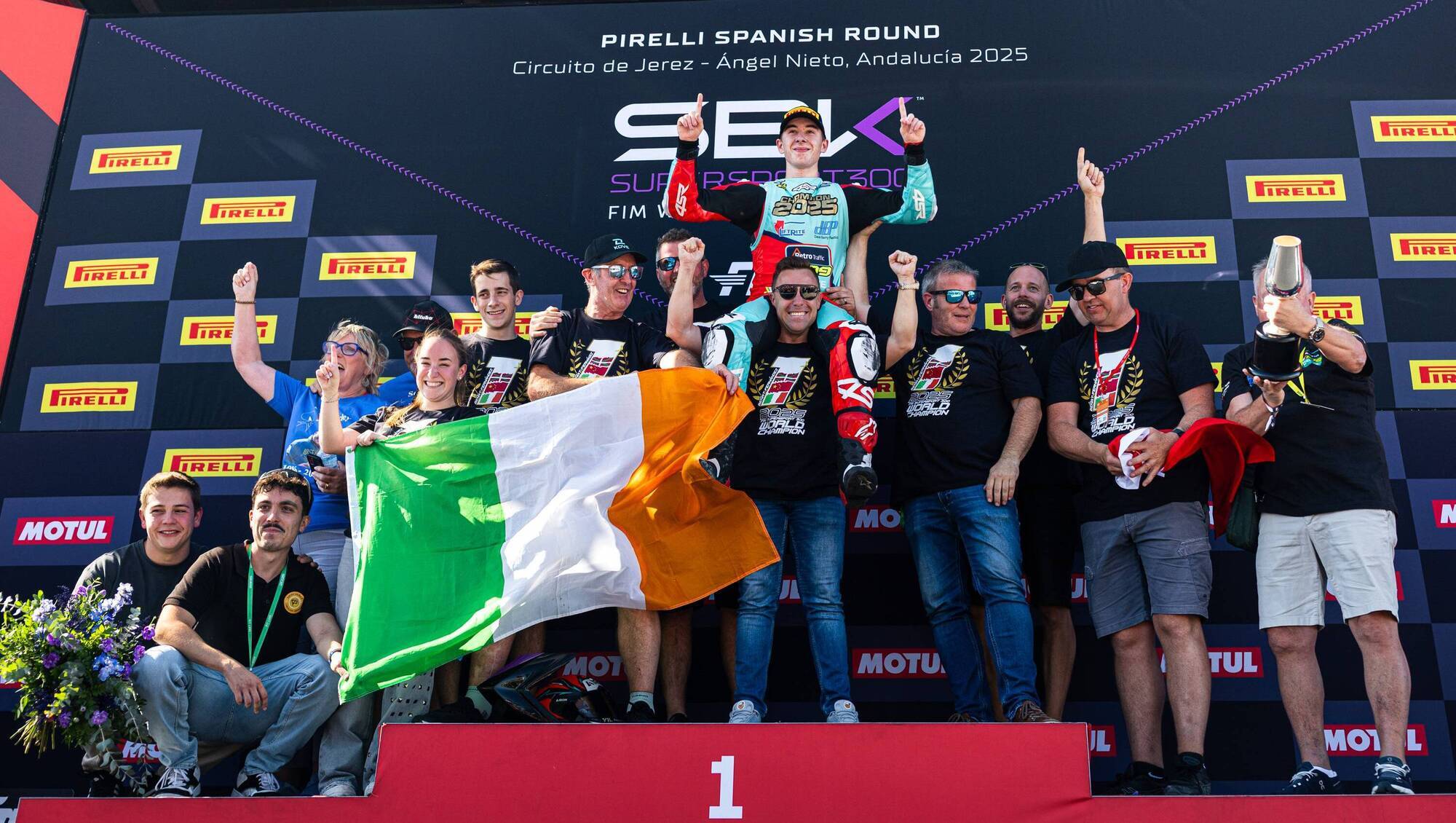 Cork-formed Team 109 land Kove backing after Supersport 300 title triumph