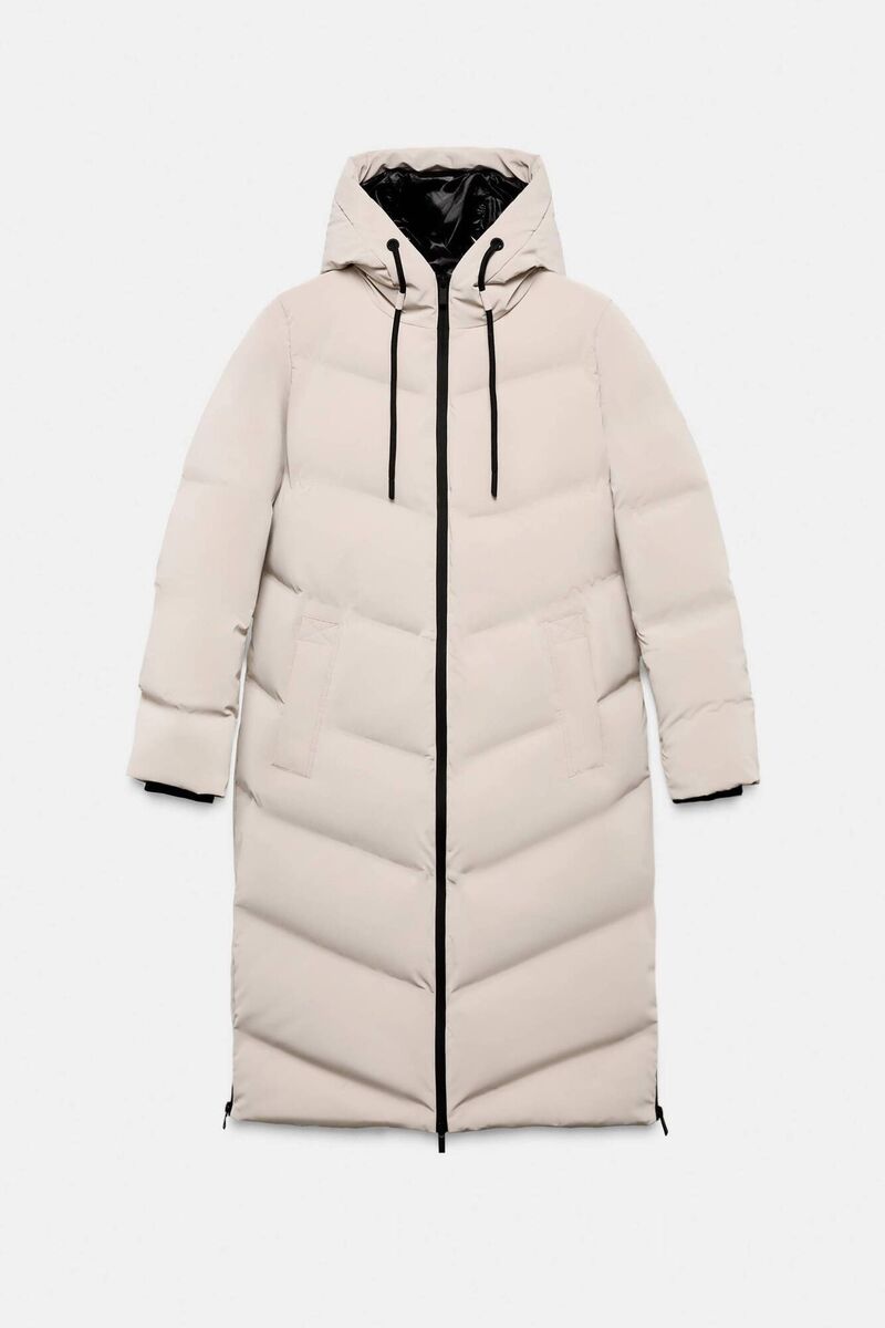 Long Windproof Puffer Jacket, €79.95, Zara.