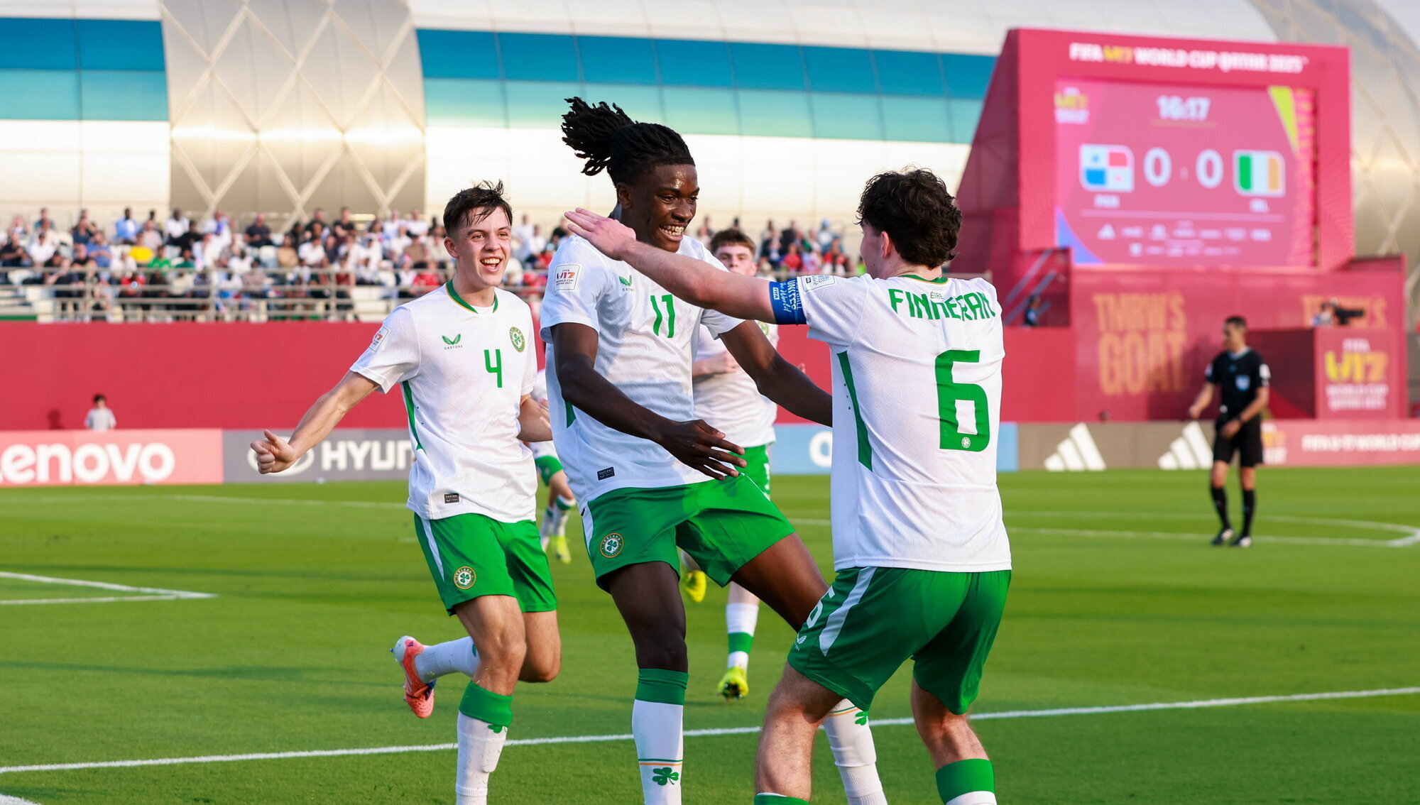 Ireland under-17s outclass Panama in World Cup opener