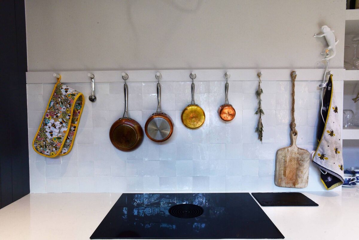 Jennifer's backsplash. Jennifer's backsplash.