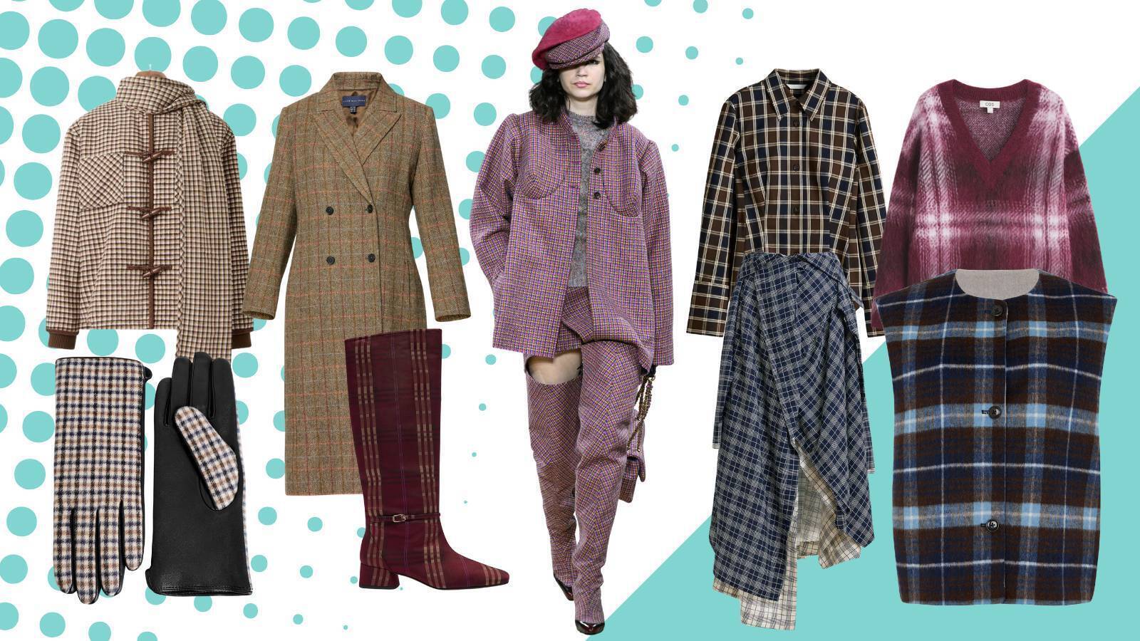 Check Mate: Nine new ways to square off with plaid, tartan and tweed