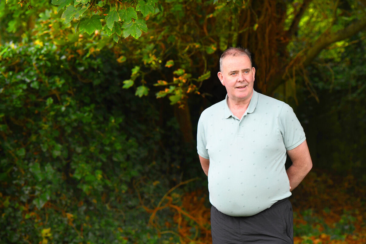  Declan Costello from Rush who is undergoing immunotherapy for cancer says "The comback is stronger than the setback." Photograph Moya Nolan