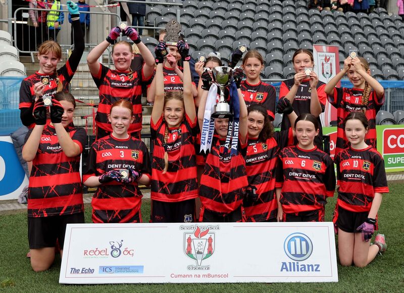Cloyne celebrate their win. Pic: Jim Coughlan. Cloyne celebrate their win. Pic: Jim Coughlan.