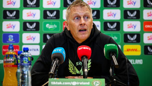 <p>LAST HURRAH? Ireland head coach Heimir Hallgrímsson. Pic: INPHO/Ryan Byrne</p>