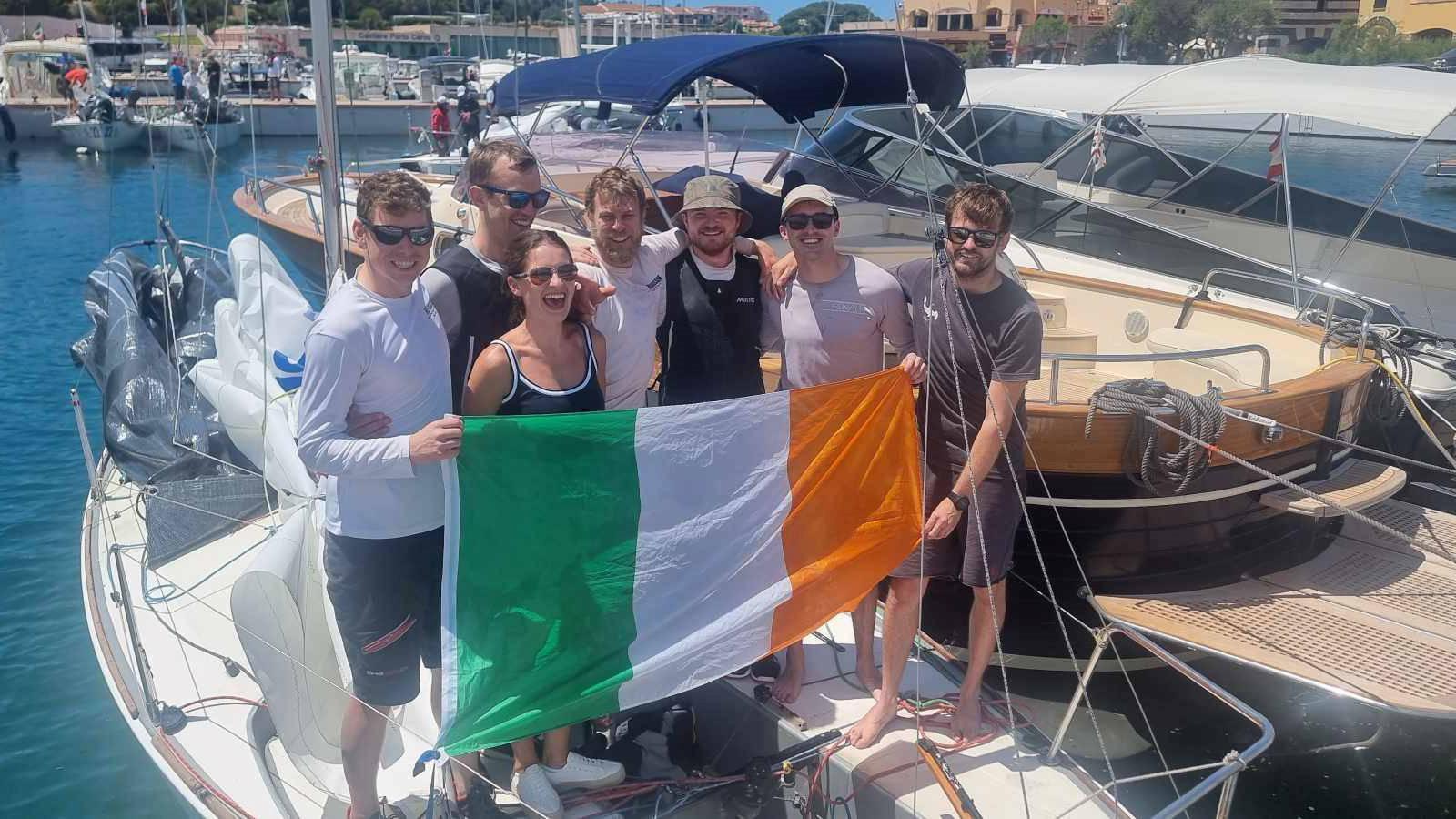 Amateur Irish sailors who gave New Zealand’s America’s Cup champions a run for their money