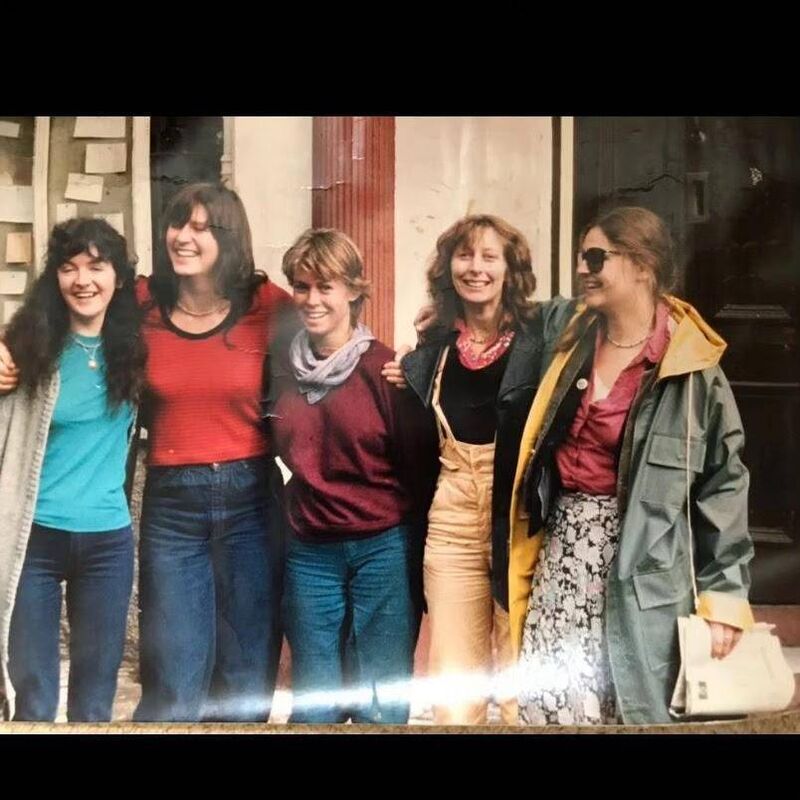 The Pantry Girls, with Flicka second from left The Pantry Girls, with Flicka second from left