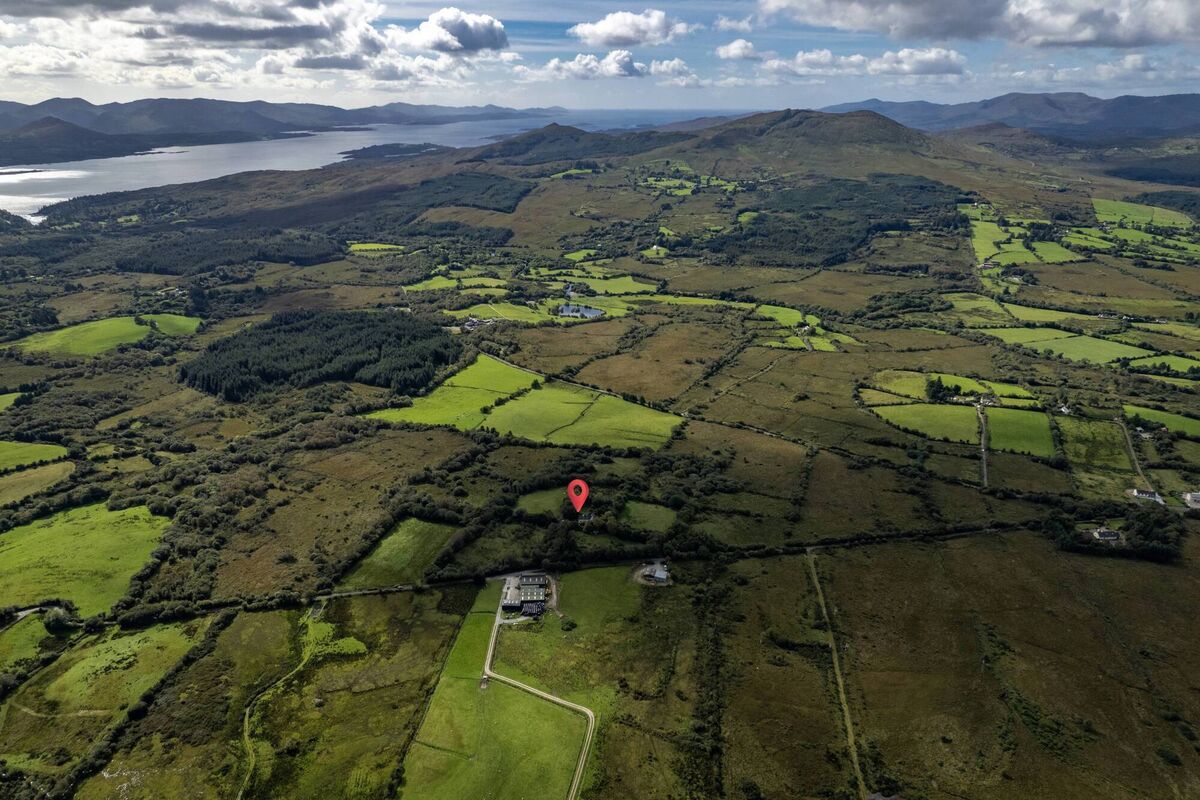 Kenmare Bay in the distance Kenmare Bay in the distance