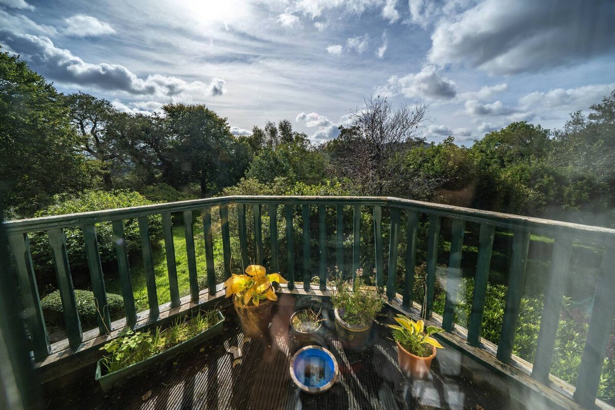Balcony off the main bedroom Balcony off the main bedroom
