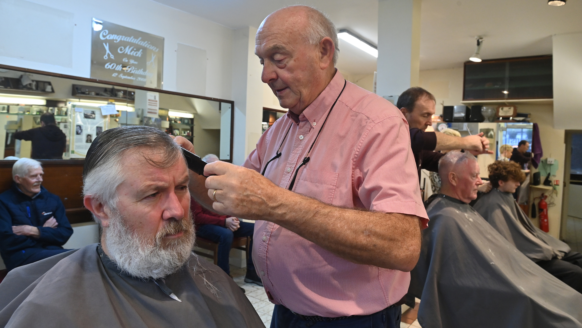 End of an era: Going for one last haircut before Cork's Baldy Barber closes his door