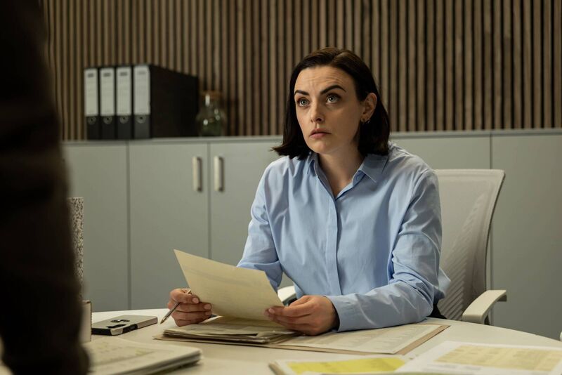Nora-Jane Noone in Hidden Assets, season 3. Picture: Michel Vertongen/AcornTV Nora-Jane Noone in Hidden Assets, season 3. Picture: Michel Vertongen/AcornTV