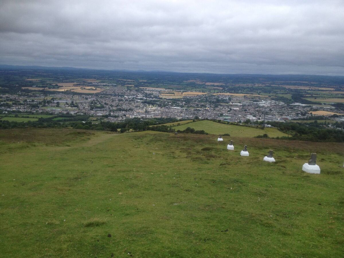 View over Clonmel from Scouthea Hill