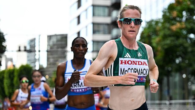 <p>Fionnuala McCormack is the only Irishwoman in history to compete at five Olympics and a sixth looks realistic in Los Angeles. Pic: Sam Barnes/Sportsfile</p>