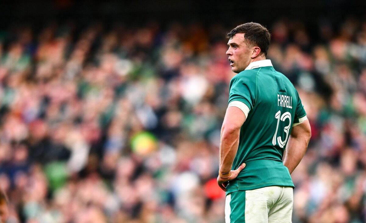 Tom Farrell was solid if unspectacular. Pic: Shauna Clinton/Sportsfile