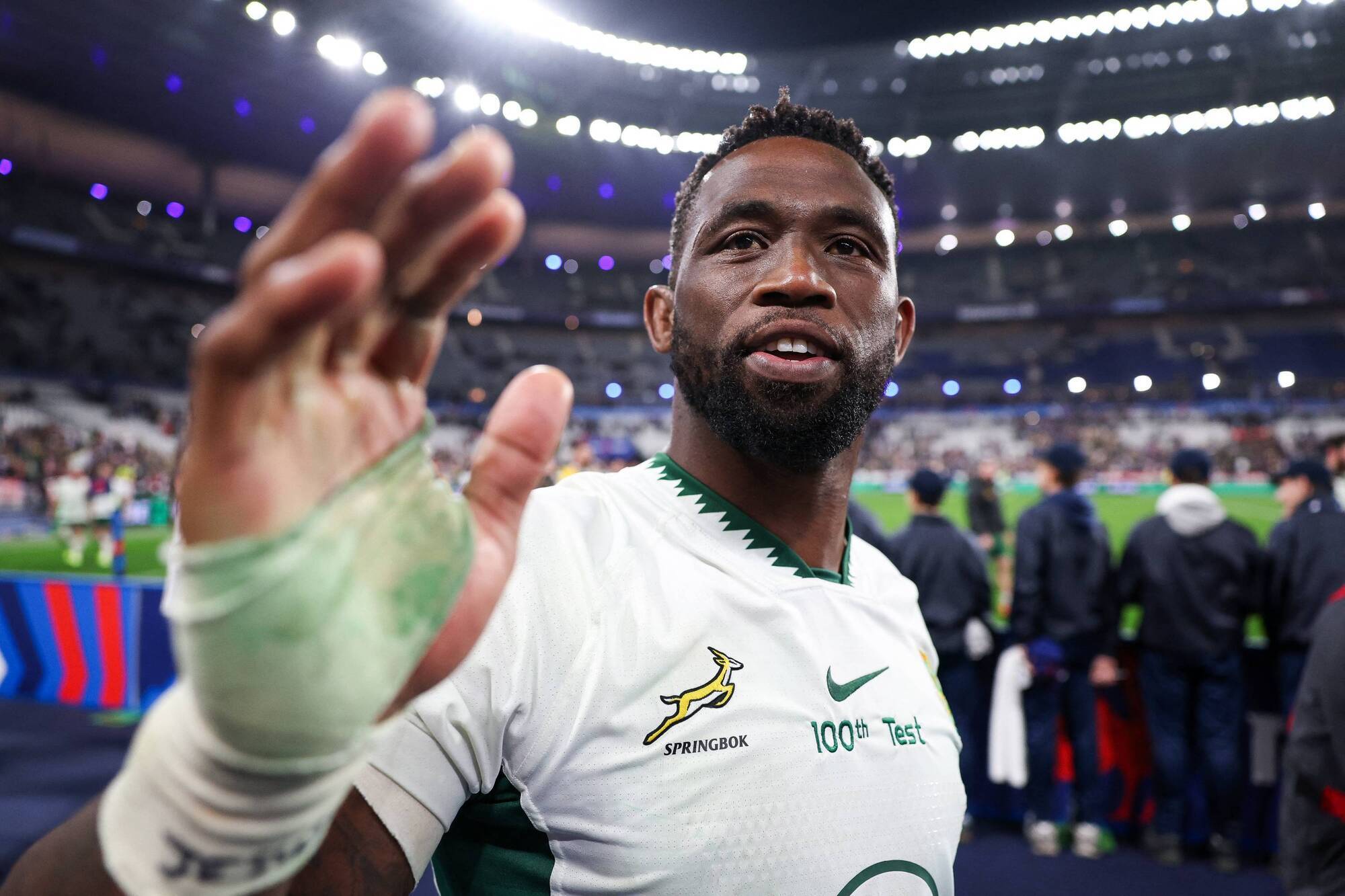 Kolisi reaches ton as Boks recover to overpower France with 14
