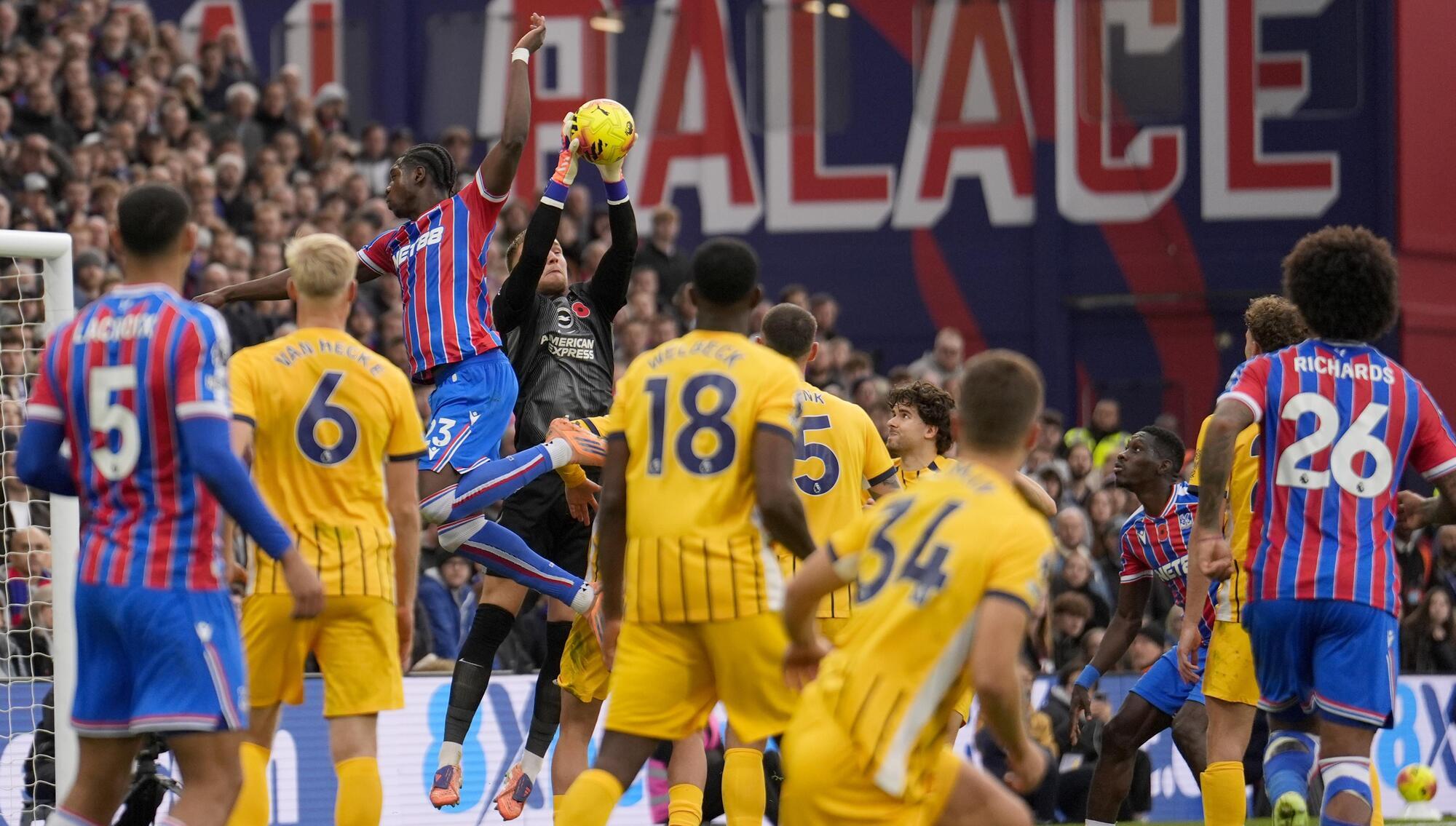 Crystal Palace and Brighton play out uneventful draw at Selhurst Park