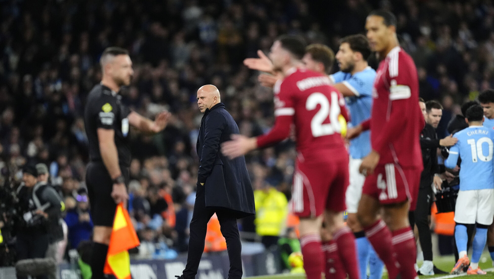 Liverpool boss frustrated by 'clear wrong decision' in defeat to Man City
