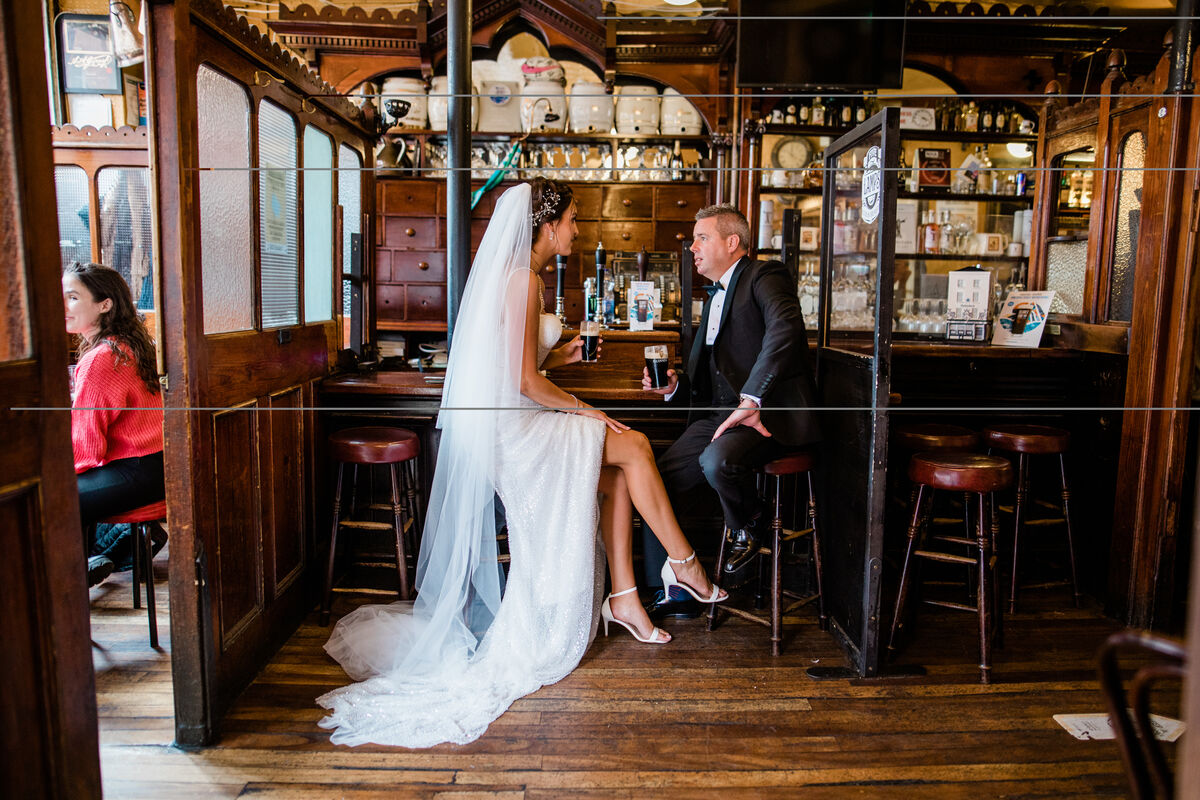 Ally Garvey and her husband Denis 