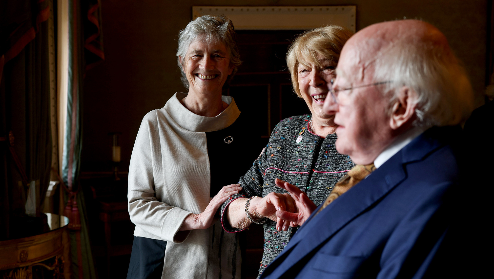 Michael D Higgins ends presidency with emotional farewell at Áras an Uachtaráin