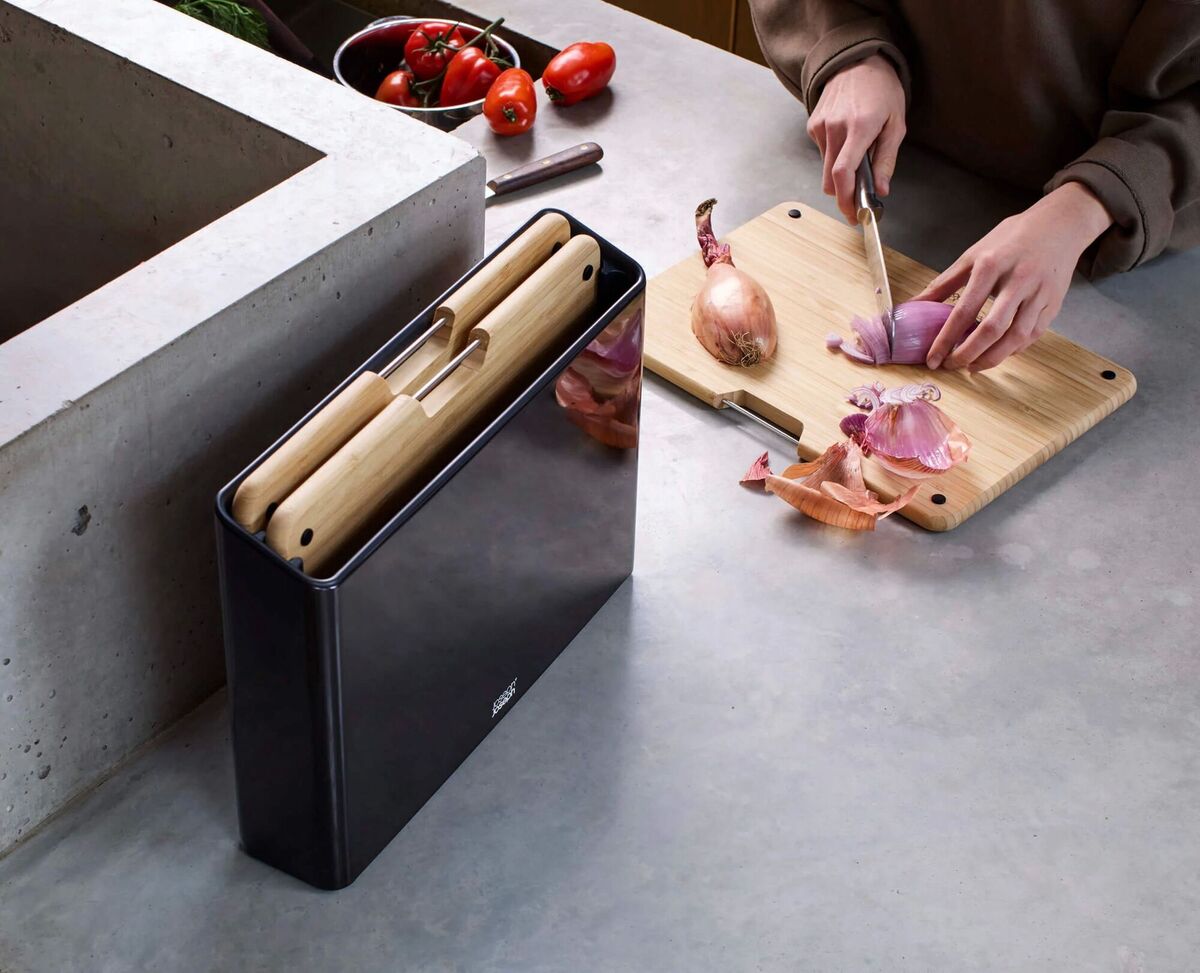 New Folio S/S and bamboo boards and cover, €119 from a number of high street suppliers, including Meadows &amp; Byrne and Joseph Joseph.