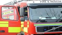 Dublin Fire Brigade battles southside blaze