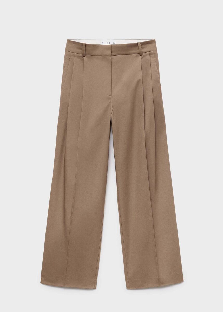 Cotton Trousers, €49.99, Mango